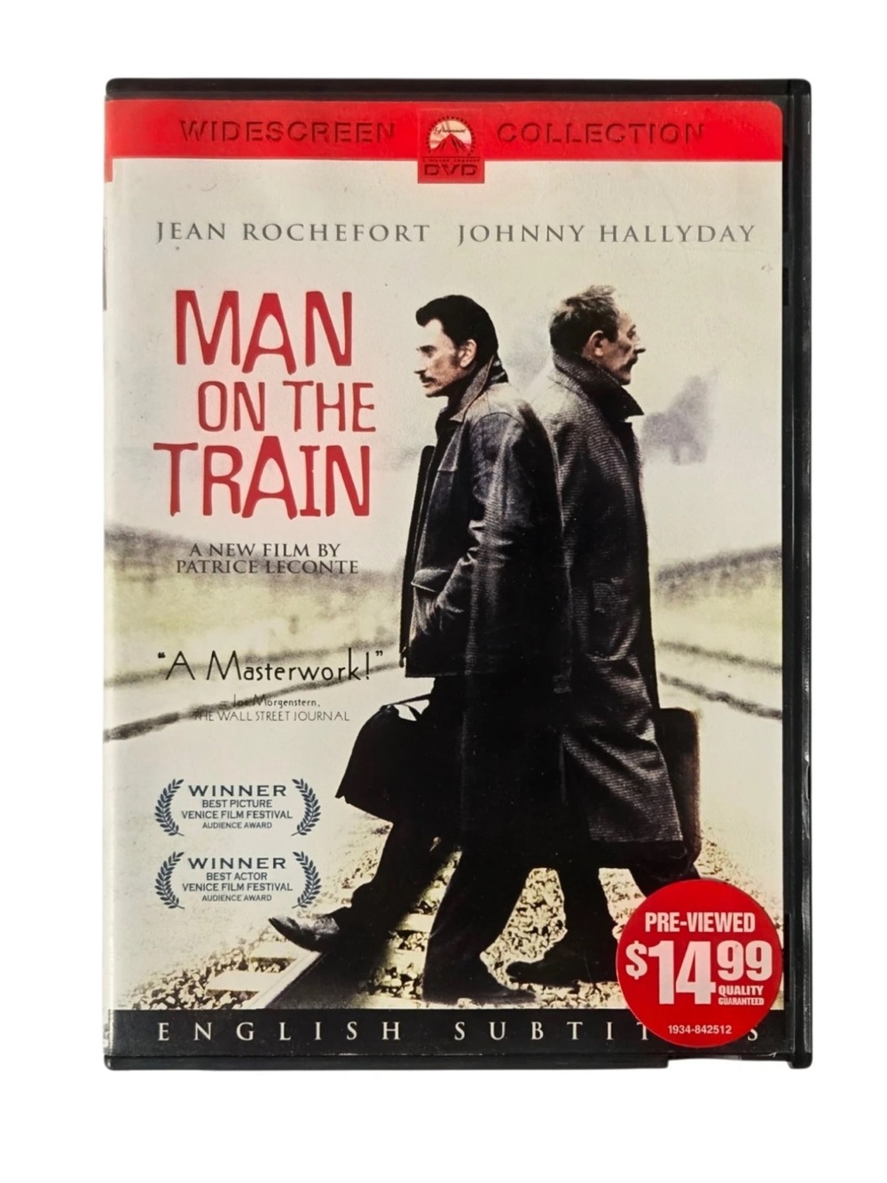 Man on the Train Widescreen Collection 2003 DVD French English Subtitles